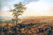 unknow artist Battle of Almenar 1710, War of the Spanish Succession oil painting reproduction